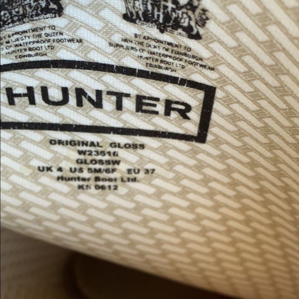 Hunter Rain Boots Red